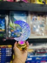 Crystal Moon Shape Table Lamp For Home Student Table Night Lamp Moon