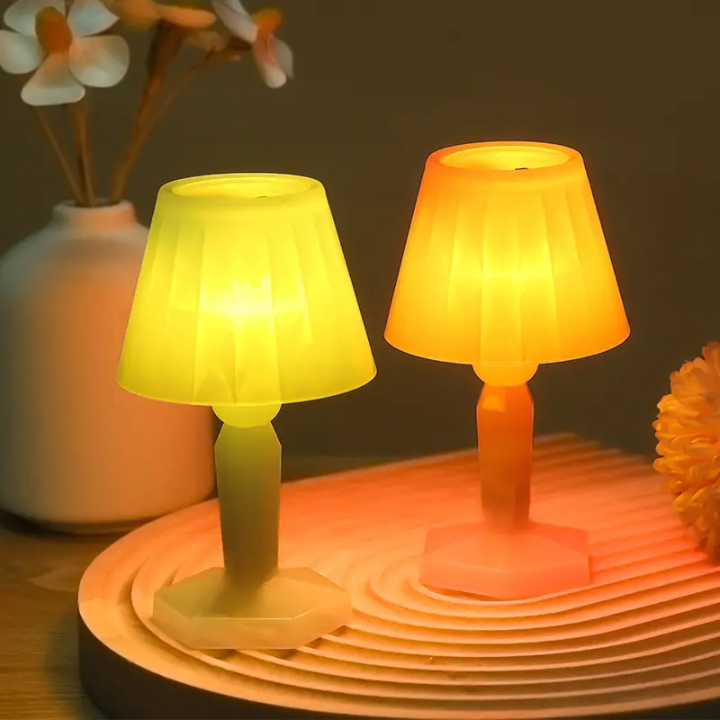 Creative Macaron Night Light Mini LED Table Lamp With Candy Color Romantic