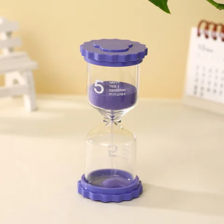 15 Minutes Portable Lightweight Timer Handmade Glass Cute New