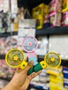 Xiujiesi Handheld Mini Fan Cute Fruit Fan Small USB Portable Fan
