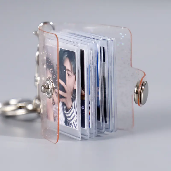 Mini Album KeyChain Passport Size Album Customizable With Your 20 Photo