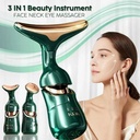 3 in 1 anti-aging Facial and Neck Lifting Massager Skin Care Anti-wrinkle